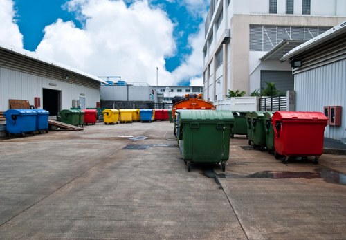 Clean urban environment in Southwark after waste removal services